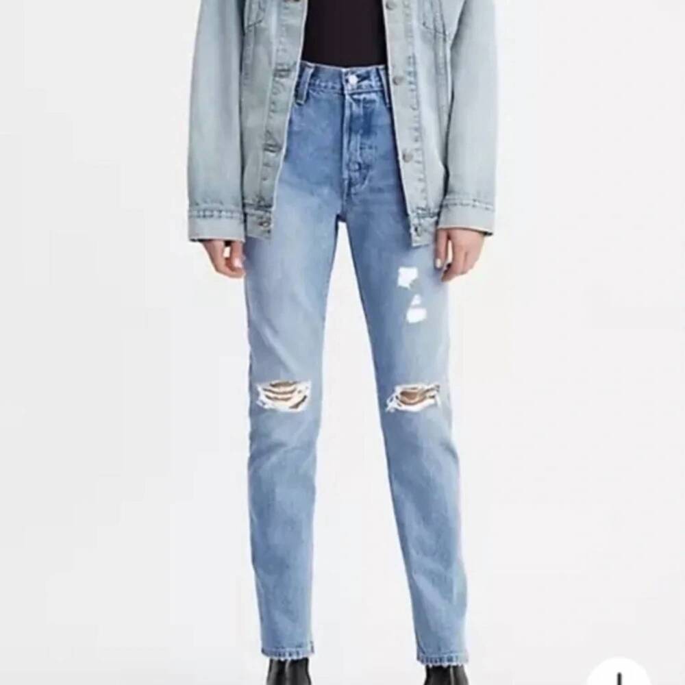 NEW LEVI'S women's 501 original fit jeans in blue